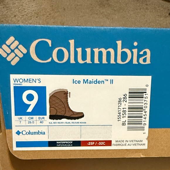 Columbia Women's Ice Maiden II  Boots NWB - Picture 6 of 12